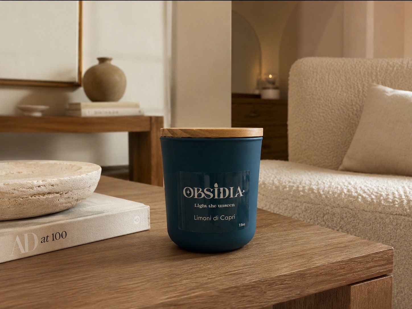 OBSIDIA Mare candle